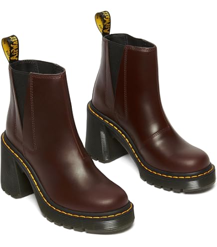Amazon.com | Dr. Martens Eviee - Boots for Women - Leather Upper